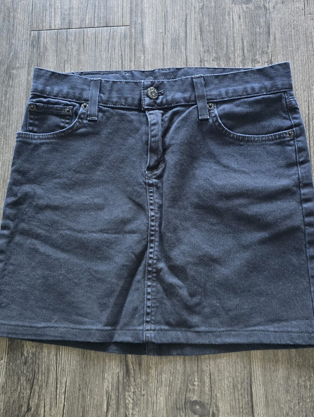Ralph Lauren Propietor Denim Skirt Size 27 Americana Preppy Classic